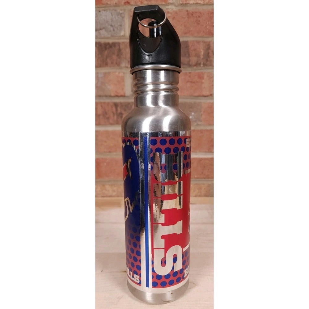 Buffalo Bills‎ NFL Steel Water Bottle Twist Top 16 Oz